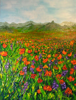 Poppies Will Put Them to Sleep    36x48